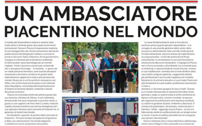 UN AMBASCIATORE PIACENTINO NEL MONDO, ARTICOLO SU LONDRA SERA